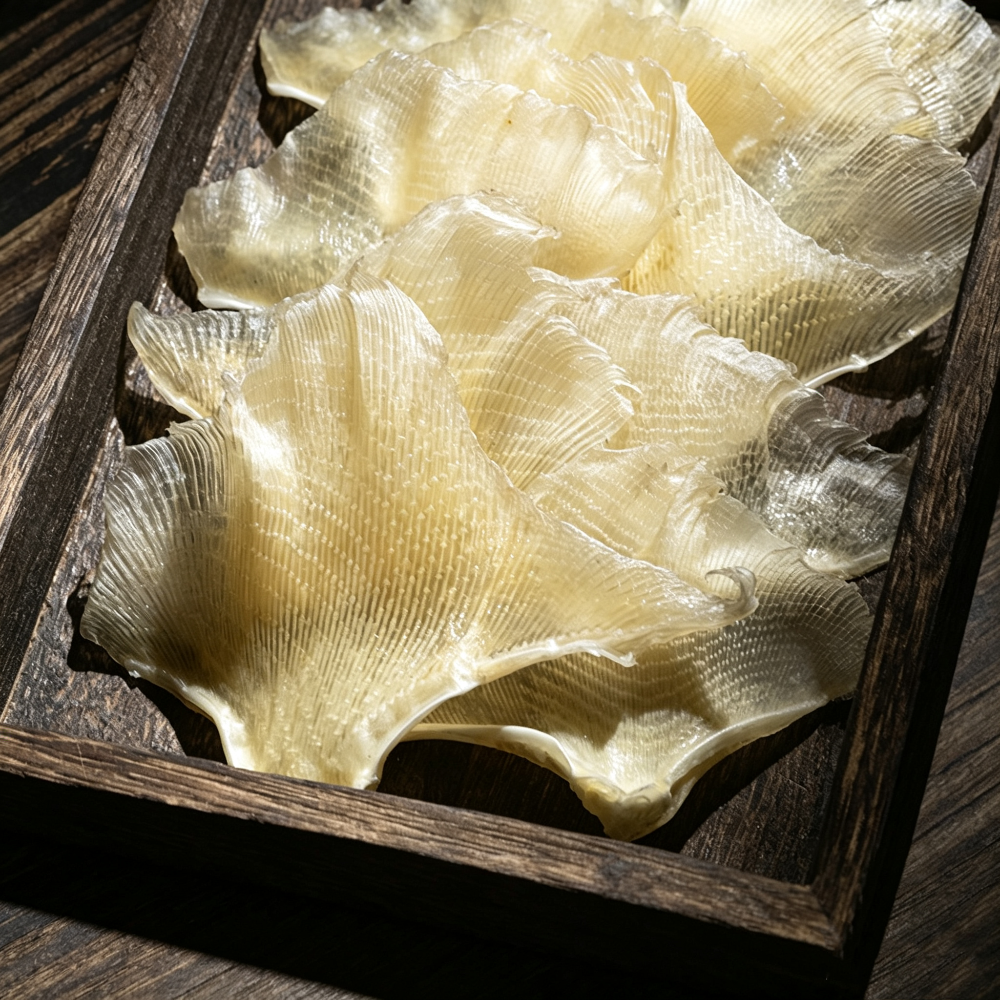 Dried Shark Fin Slices